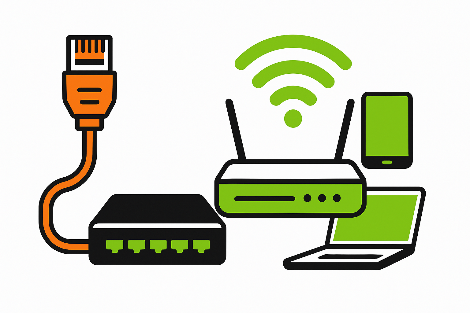 Instal·lació de xarxes i Wi-Fi